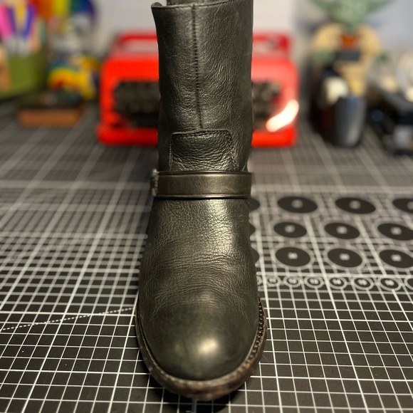 Coach Amy Ankle Boots - Black - Moto Style - 6.5B - Picture 11 of 14